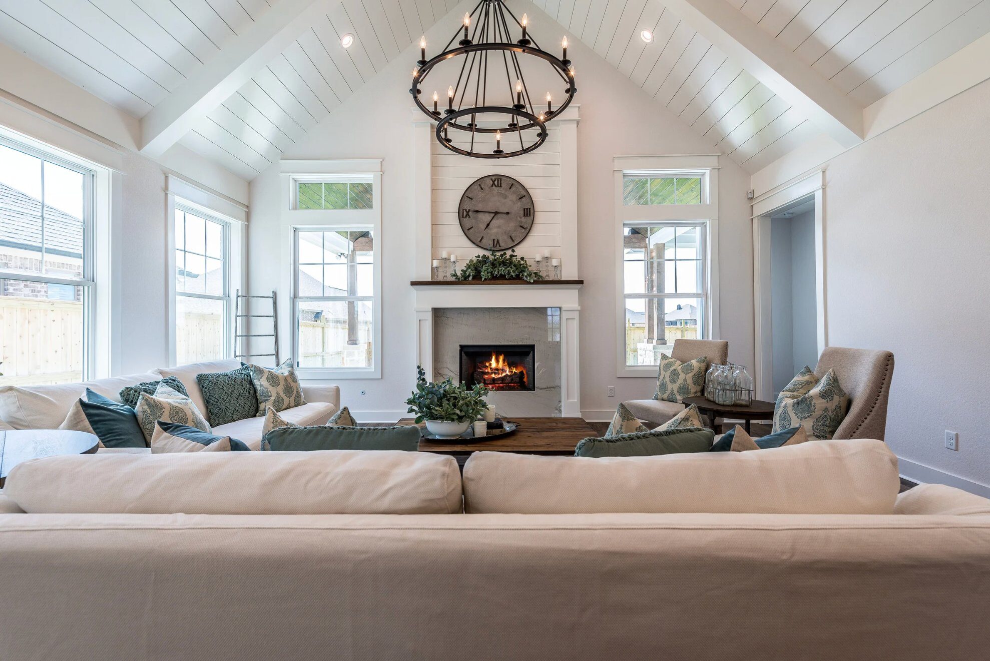 Great room addition by Merlex Homes