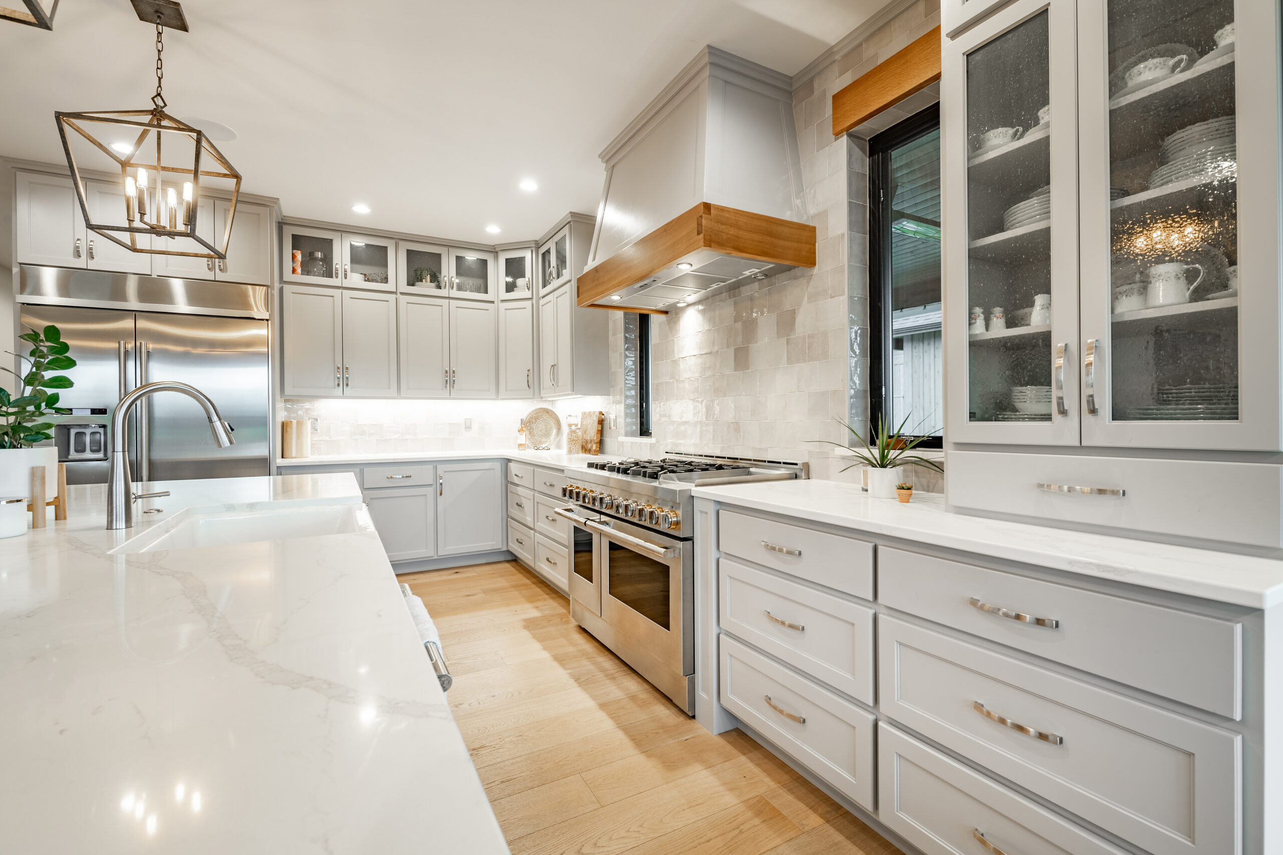 Luxury kitchen renovation by Merlex Homes, Northern Virginia